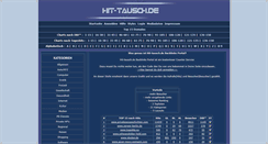 Desktop Screenshot of hit-tausch.de